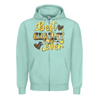 Seafoam best grammy ever mother's day Zipper Hoodie - CowGirlArtShop