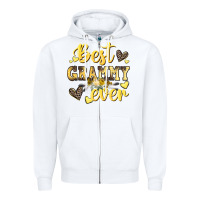 White best grammy ever mother's day Zipper Hoodie - CowGirlArtShop