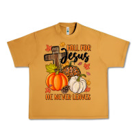 Peanut Butter fall for jesus he never leaves Urban Heavy Tee - MaliasSmallBusiness