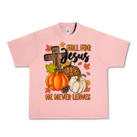 Salmon fall for jesus he never leaves Urban Heavy Tee - MaliasSmallBusiness