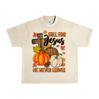 Sandshell fall for jesus he never leaves Urban Heavy Tee - MaliasSmallBusiness