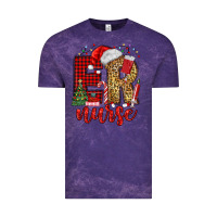 Cloud Purple er nurse christmas Vintage Tee - MaliasSmallBusiness