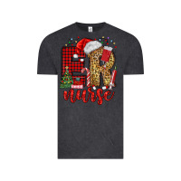Vintage Black er nurse christmas Vintage Tee - MaliasSmallBusiness