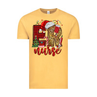 Vintage Mustard er nurse christmas Vintage Tee - MaliasSmallBusiness