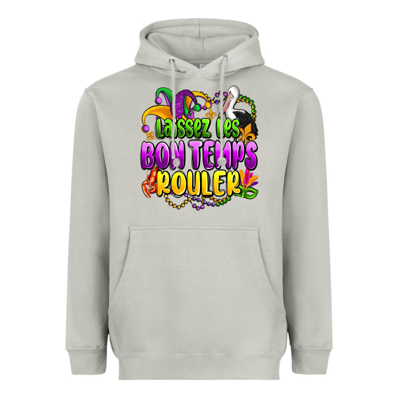 Laissez Les Bon Temps Rouler Olivia Heavyweight Hoodie by OliviaCreatesArt | Teevron