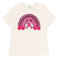 Bone breast cancer rainbow Ladies Tee - AdoDesignShop