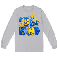 Moon Dust down syndrome be kind Long Sleeve Tee - Artiststas