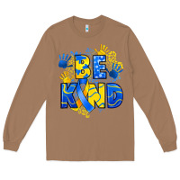 Toasted Coconut down syndrome be kind Long Sleeve Tee - Artiststas