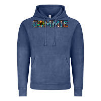 Vintage Denim gammie sunflower cowhide Vintage Hoodie - Jasminsmagicworld