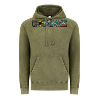 Vintage Olive gammie sunflower cowhide Vintage Hoodie - Jasminsmagicworld