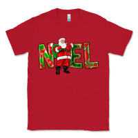 Red Noel Santa Classic Tee - NancyCooperArtShop