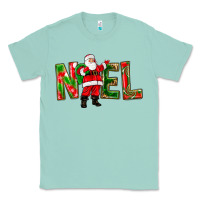 Seafoam Noel Santa Classic Tee - NancyCooperArtShop
