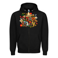 Black cinco de mayo soap lady Zipper Hoodie - CowGirlArtShop