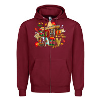 Burgundy cinco de mayo soap lady Zipper Hoodie - CowGirlArtShop