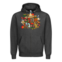 Charcoal Heather cinco de mayo soap lady Zipper Hoodie - CowGirlArtShop