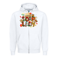 White cinco de mayo soap lady Zipper Hoodie - CowGirlArtShop