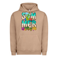 Pigment Burro Summer Vibes Urban Hoodie - CowhideDigitalArt