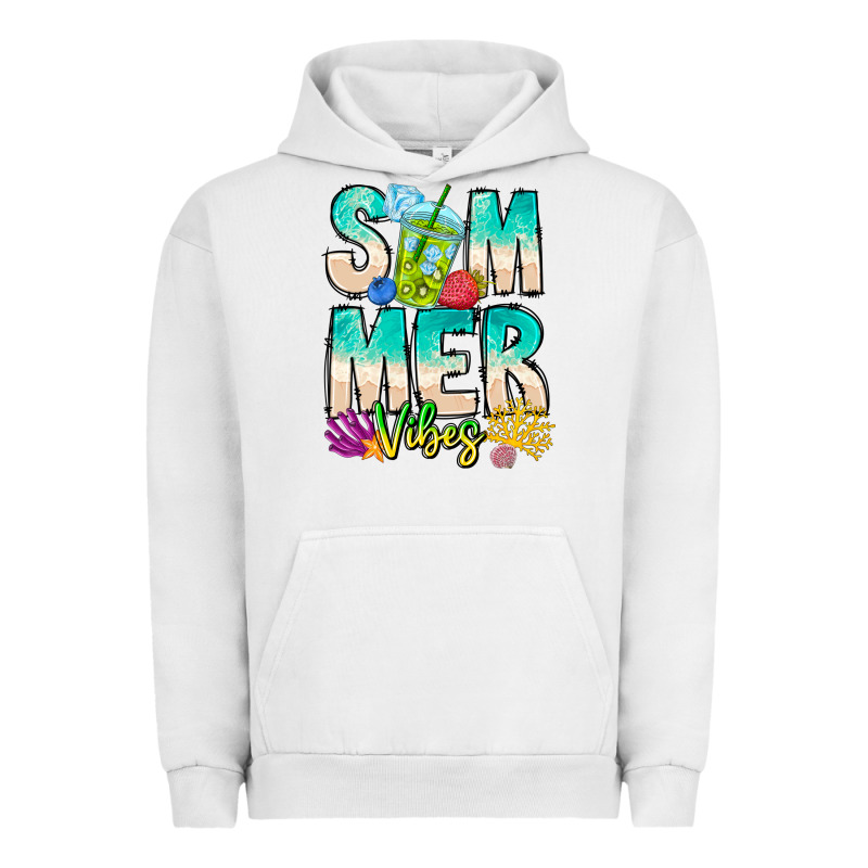 Summer Vibes Urban Hoodie by CowhideDigitalArt | Teevron