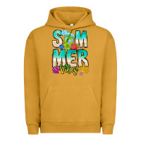 Pigment Peanut Butter Summer Vibes Urban Hoodie - CowhideDigitalArt