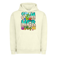 Pigment Pistachio Summer Vibes Urban Hoodie - CowhideDigitalArt