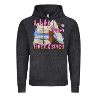 I Like Them Thick And Spicy Vintage Hoodie | Teevron