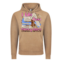 Vintage Coffee i like them thick and spicy Vintage Hoodie - MaliasSmallBusiness