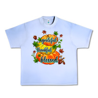 Grape Ice grateful thankful blessed Urban Heavy Tee - MaliasSmallBusiness