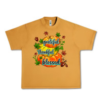 Peanut Butter grateful thankful blessed Urban Heavy Tee - MaliasSmallBusiness