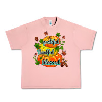 Salmon grateful thankful blessed Urban Heavy Tee - MaliasSmallBusiness