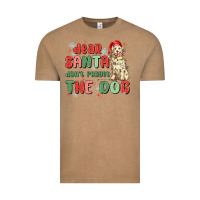 Vintage Coffee dear santa dont forget the dog Vintage Tee - MaliasSmallBusiness
