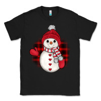 Black snowman christmas Classic Tee - JahusDesignShop