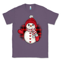 Lavender snowman christmas Classic Tee - JahusDesignShop
