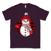 Plum snowman christmas Classic Tee - JahusDesignShop