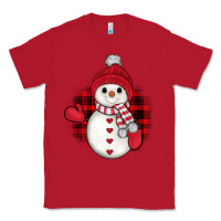 Red snowman christmas Classic Tee - JahusDesignShop