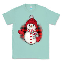 Seafoam snowman christmas Classic Tee - JahusDesignShop