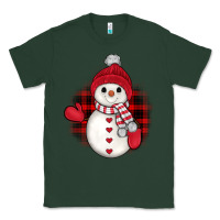 Sports Green snowman christmas Classic Tee - JahusDesignShop