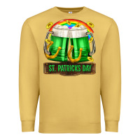 Antique Gold St. Patrick's Day beer Premium Sweatshirt - OliviaCreatesArt