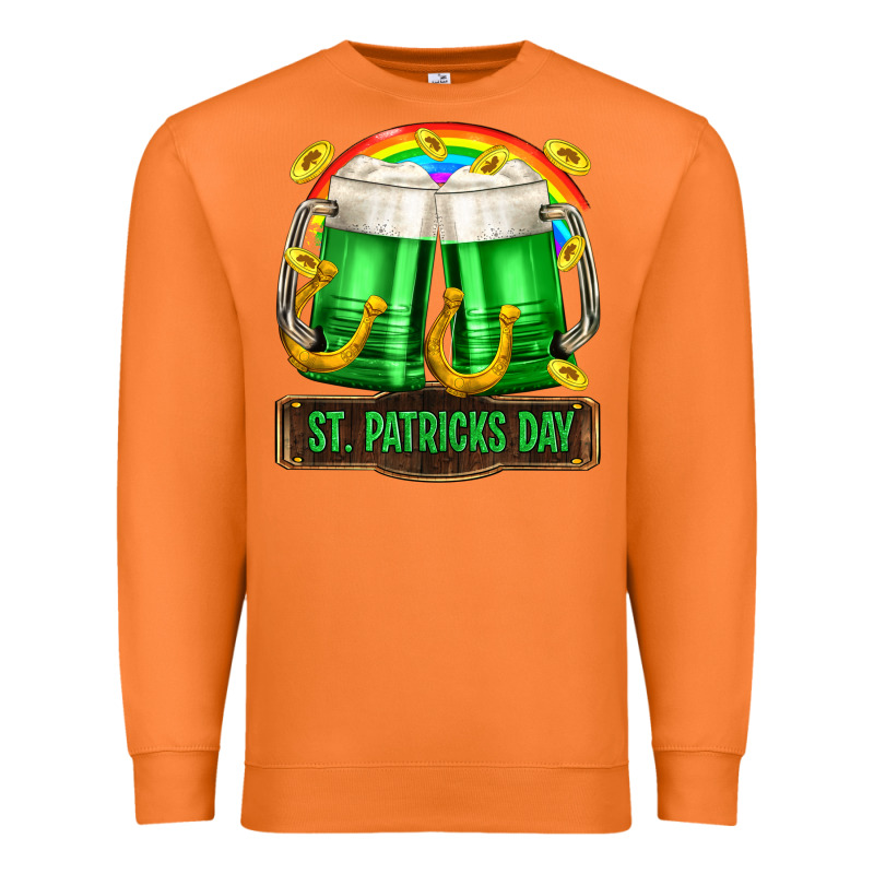 St. Patrick's Day Beer Premium Sweatshirt by OliviaCreatesArt | Teevron