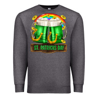 Charcoal Heather St. Patrick's Day beer Premium Sweatshirt - OliviaCreatesArt