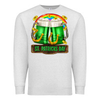 Oatmeal Heather St. Patrick's Day beer Premium Sweatshirt - OliviaCreatesArt