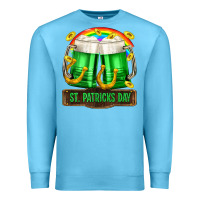 Ocean Blue St. Patrick's Day beer Premium Sweatshirt - OliviaCreatesArt