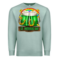 Seafoam St. Patrick's Day beer Premium Sweatshirt - OliviaCreatesArt