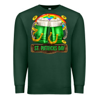 Sports Green St. Patrick's Day beer Premium Sweatshirt - OliviaCreatesArt