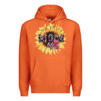 Carrot Mom life sunflower mother's day Premium Hoodie - HowdyJamesFarm