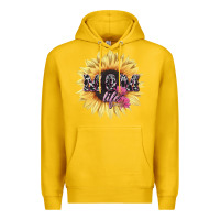 Lemon Mom life sunflower mother's day Premium Hoodie - HowdyJamesFarm
