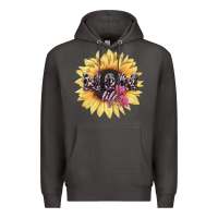 Smoke Mom life sunflower mother's day Premium Hoodie - HowdyJamesFarm