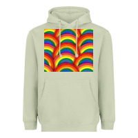 Matcha Pride rainbow glitter tumbler Heavyweight Hoodie - FaDigitalArtStudio