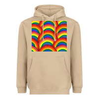 Mushroom Pride rainbow glitter tumbler Heavyweight Hoodie - FaDigitalArtStudio