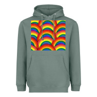 Sage Pride rainbow glitter tumbler Heavyweight Hoodie - FaDigitalArtStudio