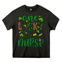 Asphalt Leopard Glitter One Lucky Nurse Heavy Core Tee - Artiststas